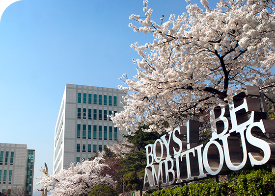 서울사이버대학교 서문 벚꽃사진